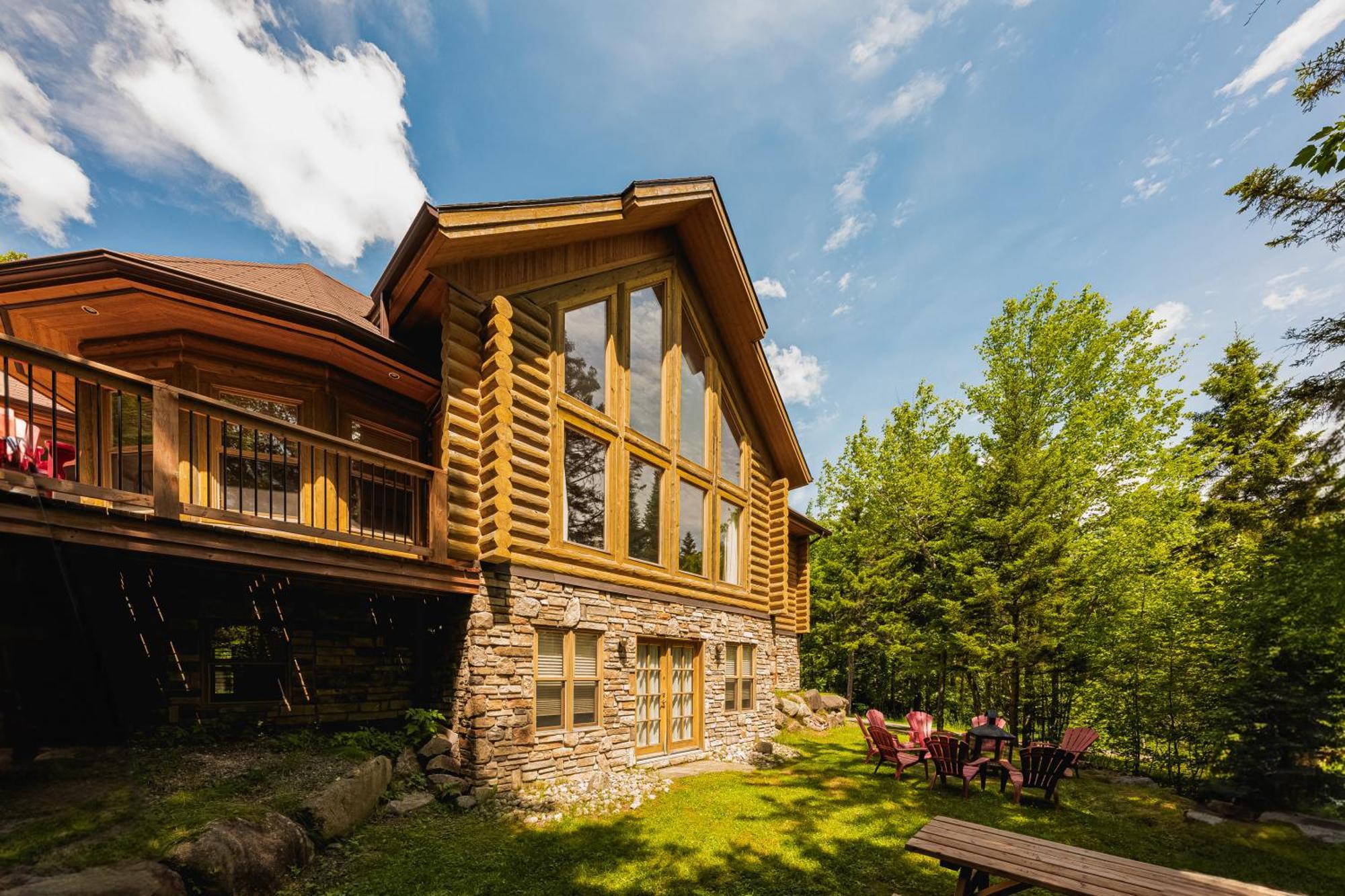 Fiddler Lake Resort Chalet 30 Deer Mille-Isles Exterior foto