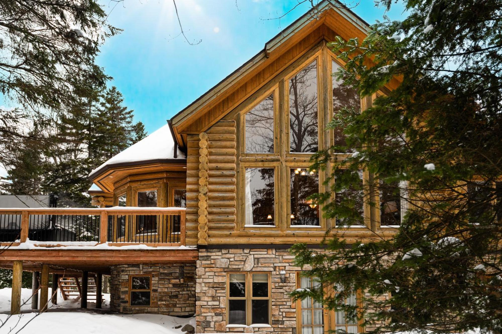 Fiddler Lake Resort Chalet 30 Deer Mille-Isles Exterior foto